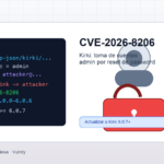 Alerta CVE-2026-8206 en Kirki para WordPress